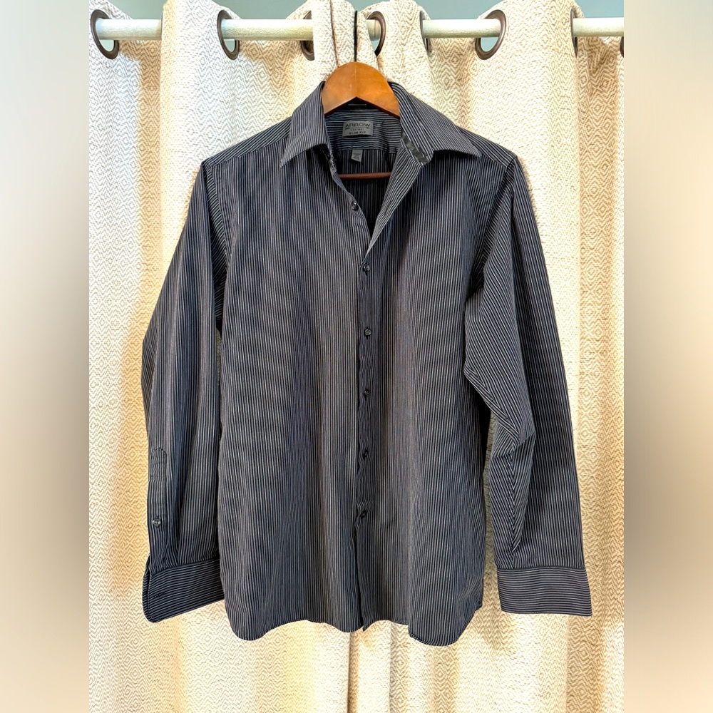 Men’s Striped Dress Shirt